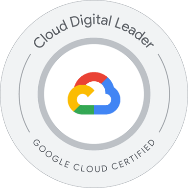 Selo da certificação Google Cloud CDL